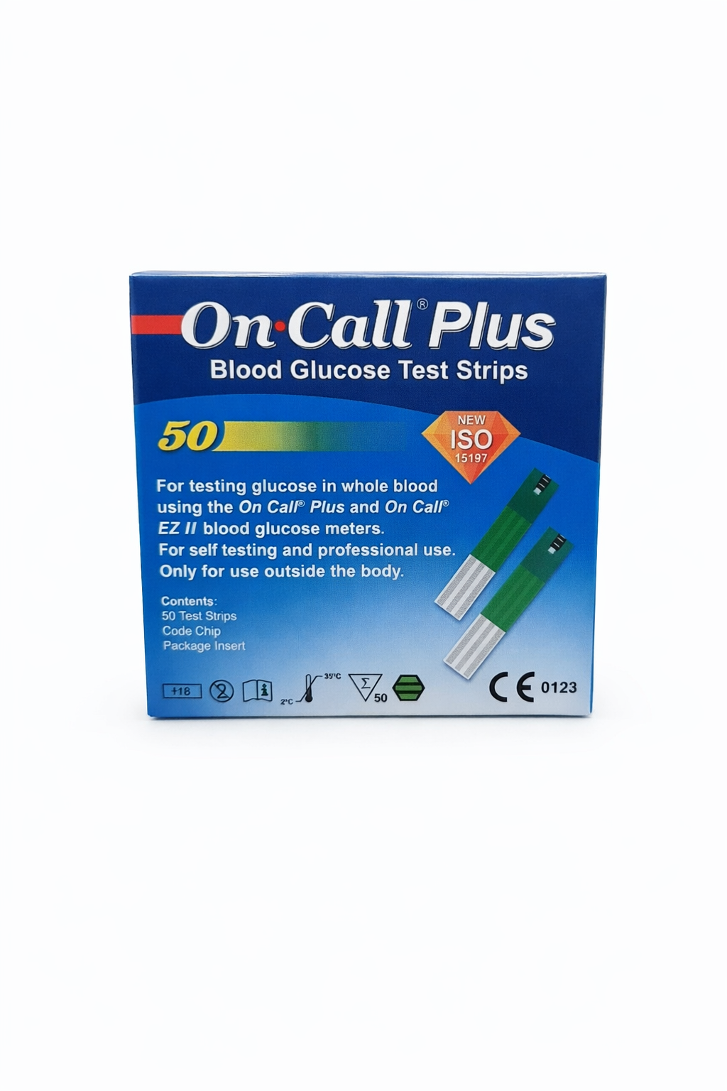تصویر نوار تست قند خون On Call Plus - نمای 4 | تاج تجهیز