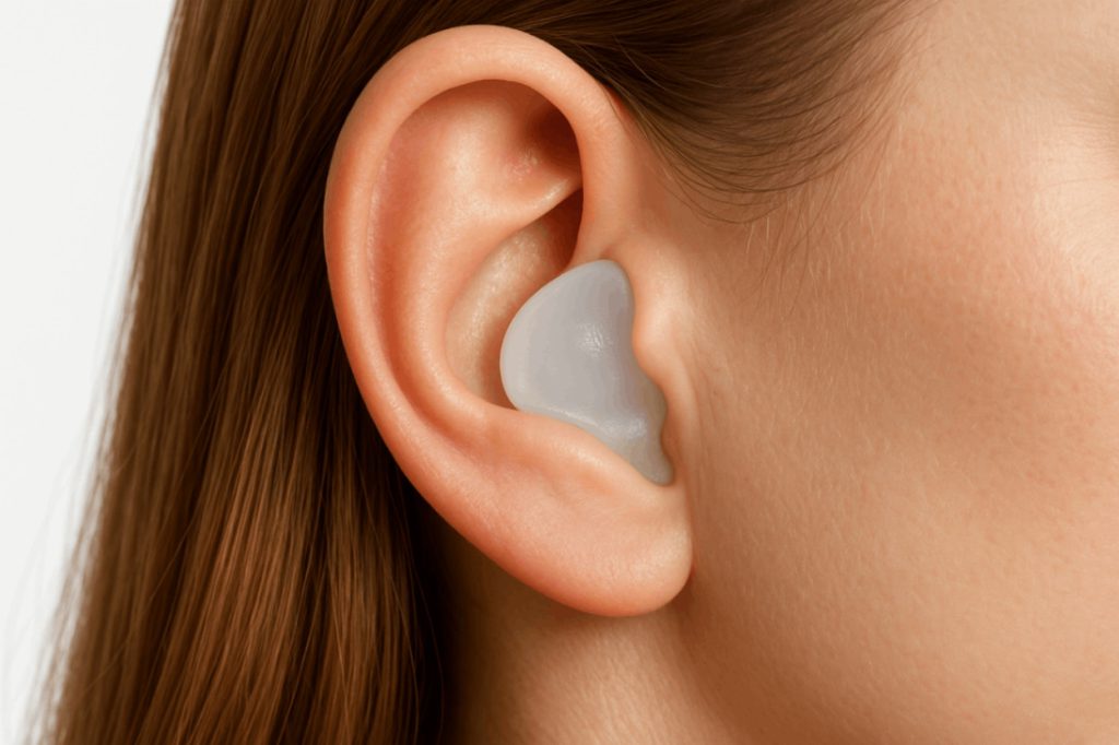 تصویر گوش گیر سیلیکونی ( ear plugs ) - نمای 2 | تاج تجهیز